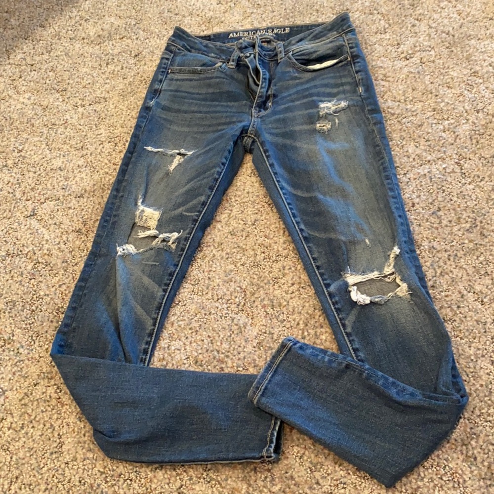AE skinny jeans